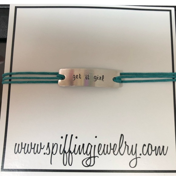 NEW Get It Girl Silver Rope Bracelet - Picture 3 of 4